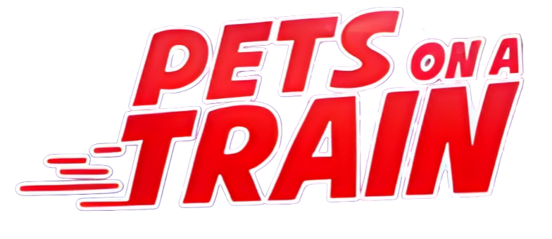 Pets on a Train official movie logo used for promoting showtimes at Worm Creek Opera House in Preston, Idaho