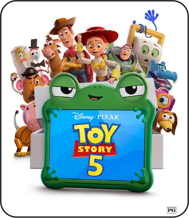Characters of Toy Story 5 playing at the Worm Creek Opera House in Preston Idaho. Presented by The Franklin County Theatre/Arts Council